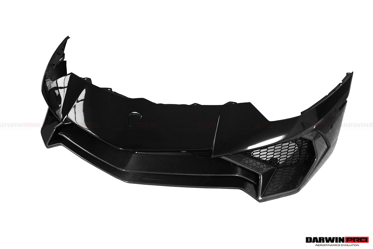 2011-2021 Lamborghini Aventador LP700 LP740 Coupe/Roadster SV Style Front Bumper - DarwinPRO Aerodynamics