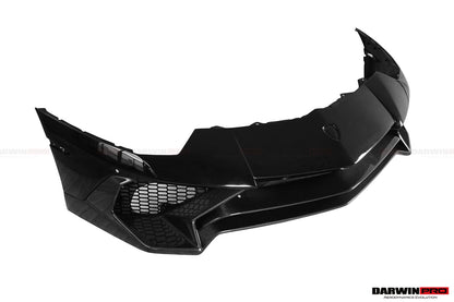2011-2021 Lamborghini Aventador LP700 LP740 Coupe/Roadster SV Style Front Bumper - DarwinPRO Aerodynamics