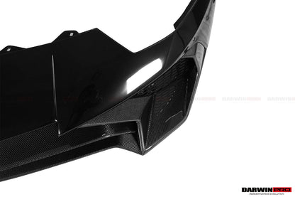2011-2021 Lamborghini Aventador LP700 LP740 Coupe/Roadster SV Style Front Bumper - DarwinPRO Aerodynamics