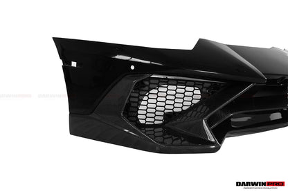 2011-2021 Lamborghini Aventador LP700 LP740 Coupe/Roadster SV Style Front Bumper - DarwinPRO Aerodynamics
