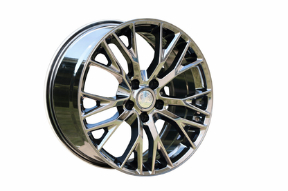 E591 Black Chrome 18x8.5 ET56 5.120 - Square Set (4 Wheels)