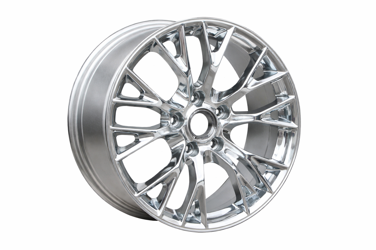 E591 Chrome 20x10.0 ET79 5.120 - Square Set (4 Wheels)