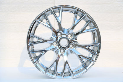 E591 Chrome 19x8.5 ET56 5.120 - Square Set (4 Wheels)