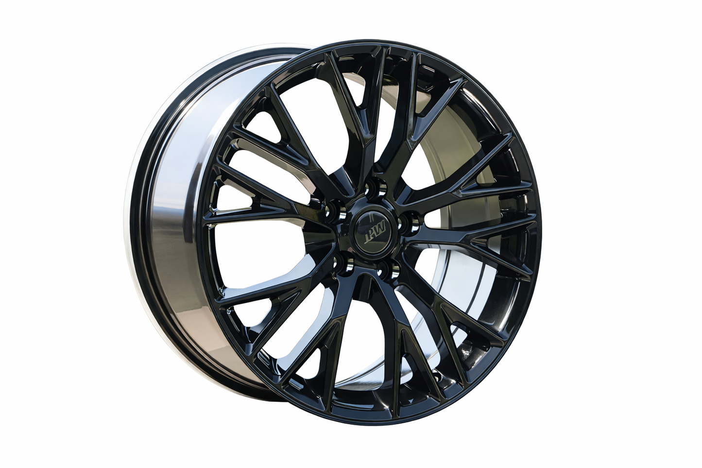 E591 Gloss Black 18x8.5 ET56 5.120 - Square Set (4 Wheels)