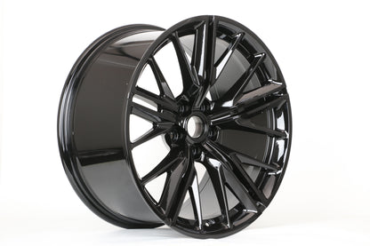 E596 Gloss Black 20x10.0 ET23 5.120 - Square Set (4 Wheels)