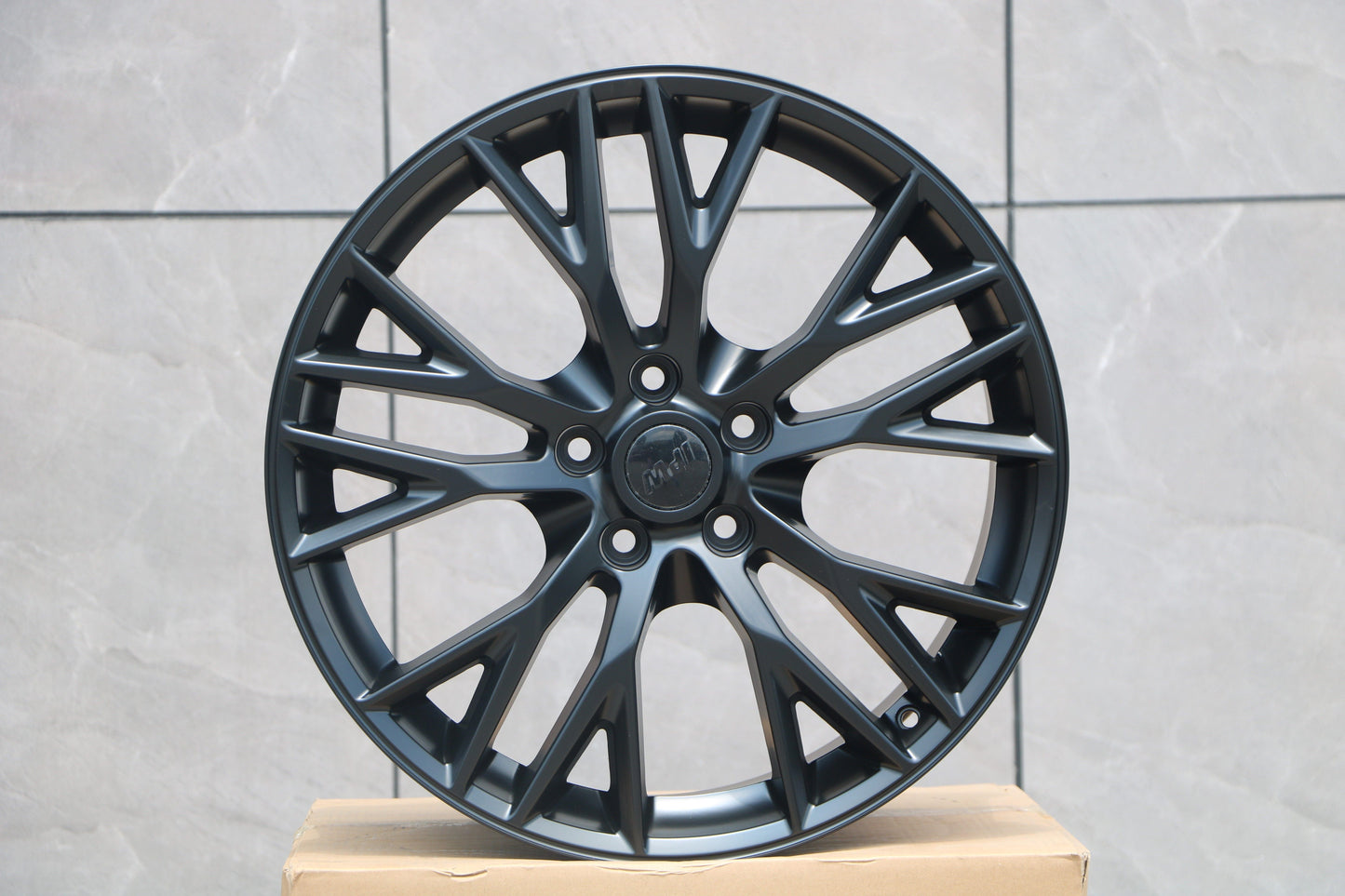 E591 Satin Black 20x10.0 ET79 5.120 - Square Set (4 Wheels)