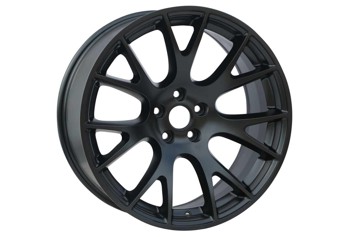 E598 Satin Black 20x10.5 ET25 5.115 - Square Set (4 Wheels)
