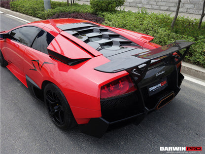 2001-2010 Lamborghini Murcielago SV Style Rear Bumper & Wing - DarwinPRO Aerodynamics