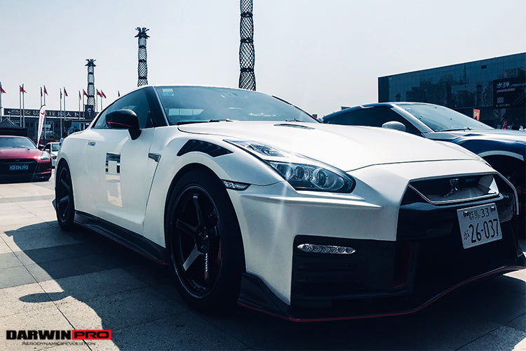 2008-2022 Nissan GTR R35 CBA/DBA/EBA NSM Style Partial Carbon Fiber Fender - DarwinPRO Aerodynamics