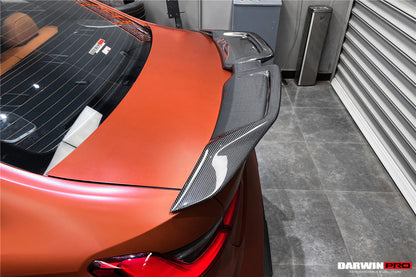 2021-UP BMW M3 G80 G20 BKSS Style Carbon Fiber Trunk Spoiler - DarwinPRO Aerodynamics