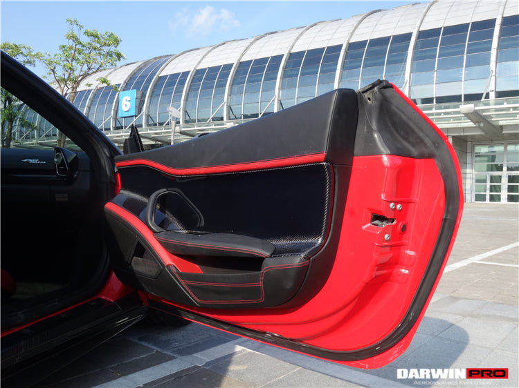 2010-2015 Ferrari 458 Coupe/Spyder Carbon Fiber Door Panel Interior - DarwinPRO Aerodynamics