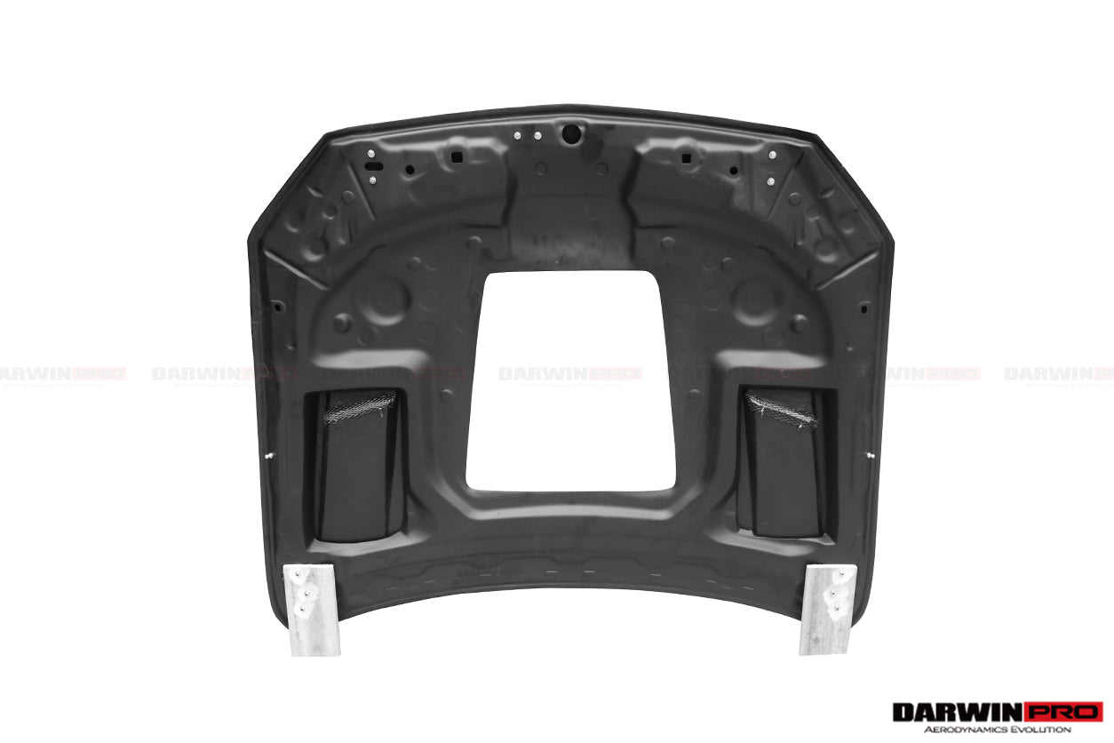 2015-2021 Mercedes Benz W205 C63/S AMG IMP Performance Partial Carbon Fiber Hood - DarwinPRO Aerodynamics