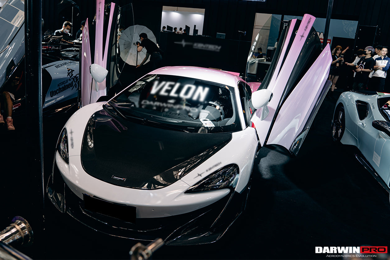2018-2021 McLaren 600lt / 2015-2021 540c/570s/570gt Carbon Fiber Hood - DarwinPRO Aerodynamics