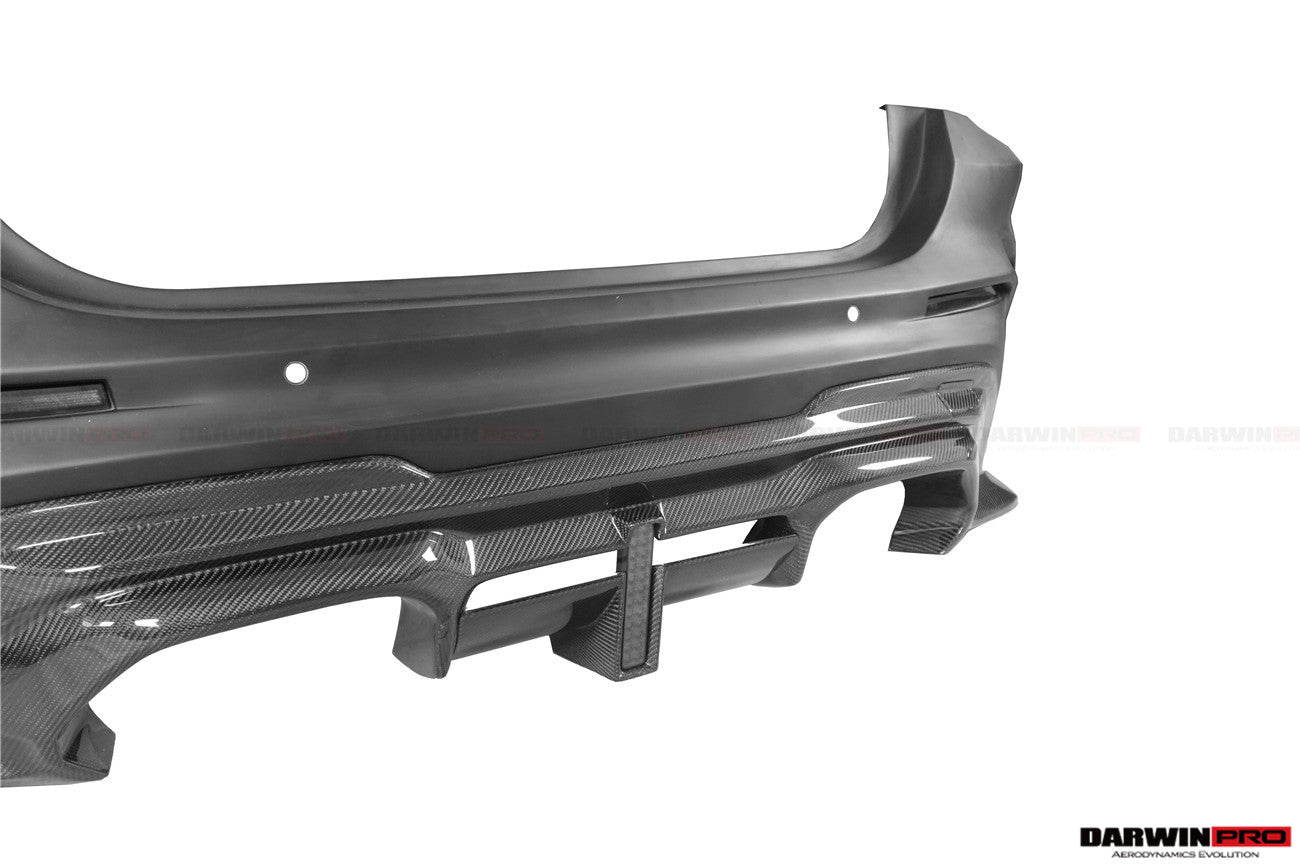 2021-UP BMW M4 G82/G83 BKSSII Style Rear Bumper - DarwinPRO Aerodynamics