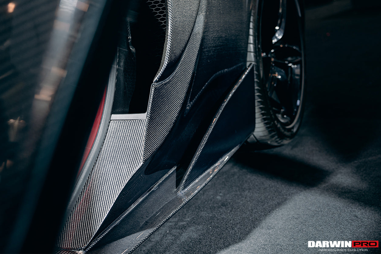 2015-2021 McLaren 600lt 540C 570S Cabon Fiber Side Skirts Under Board - DarwinPRO Aerodynamics