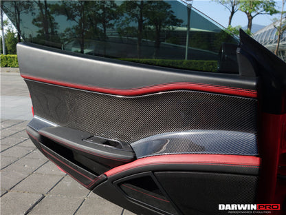 2010-2015 Ferrari 458 Coupe/Spyder Carbon Fiber Door Panel Interior - DarwinPRO Aerodynamics