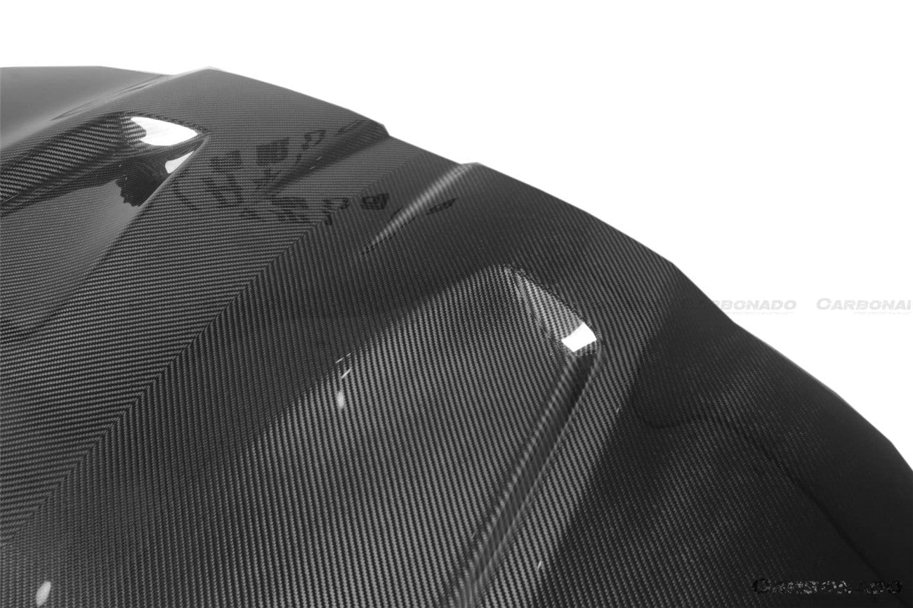 2021-UP BMW M3 G80 G81 M4 G82/G83 CL Dry Double Carbon Fiber Style Hood - Carbonado
