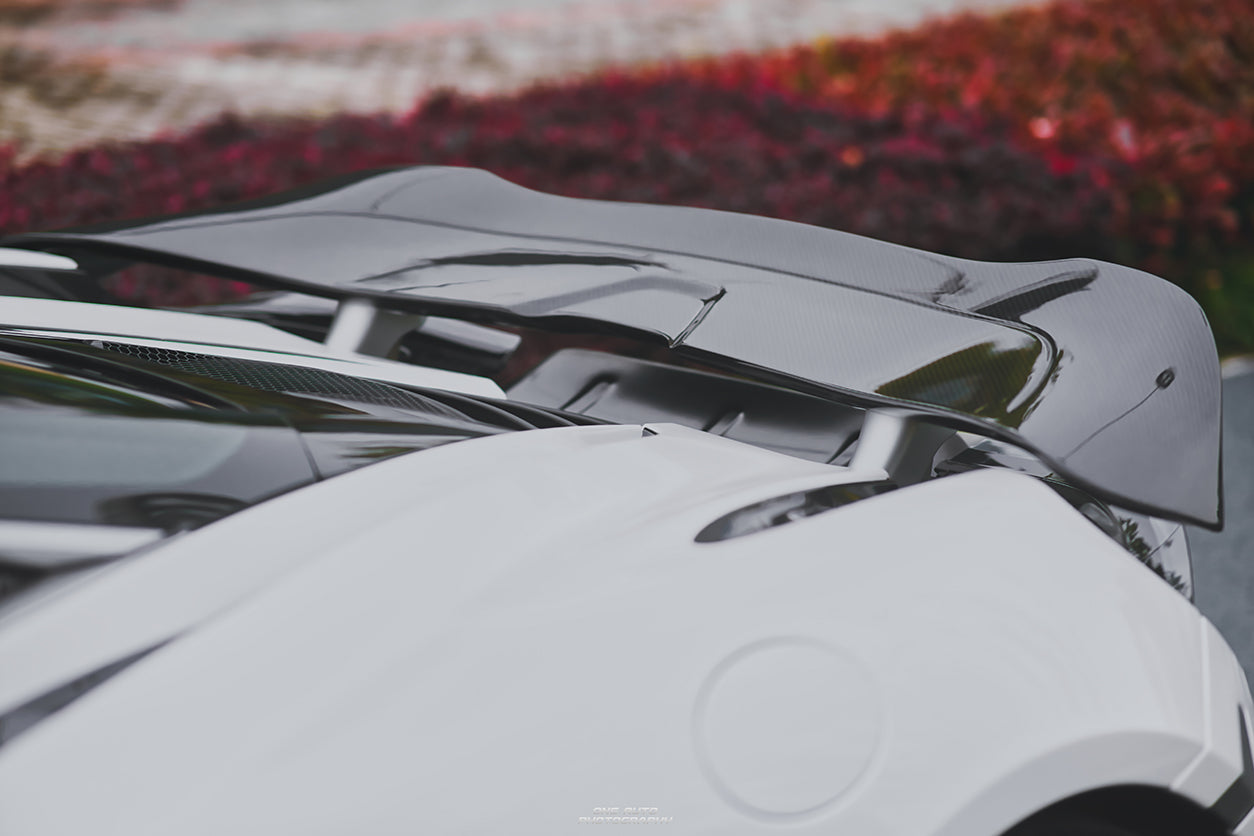 2017-2020 McLaren 720s VRS Style Carbon Fiber Trunk Spoiler - Carbonado