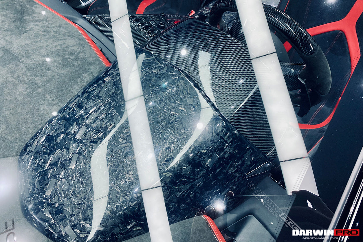2011-2016 Lamborghini Aventador LP700 Coupe/Roadster Carbon Fiber Instrument Surround Panel Cover - DarwinPRO Aerodynamics