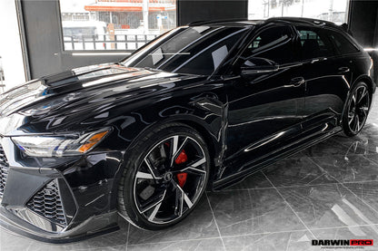 2019-2022 Audi RS6 Avant C8 BKSS Style Side Skirts - DarwinPRO Aerodynamics