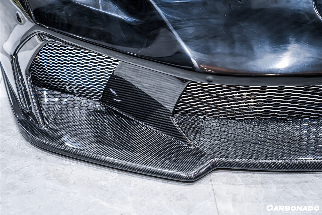 2015-2021 Lamborghini Huracan LP610/LP580/EVO VRS Style Front Bumper - Carbonado