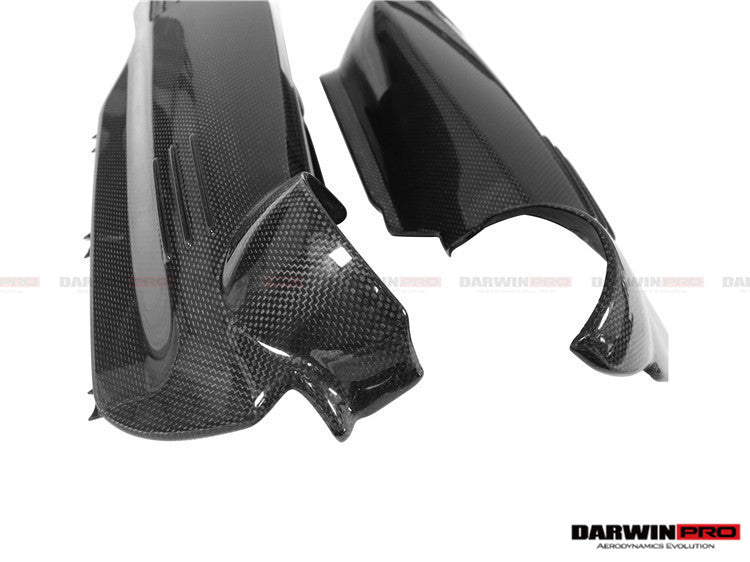 2015-2020 Ferrari 488 GTB/Spyder Dry Carbon Fiber Engine Cover Replacement - DarwinPRO Aerodynamics