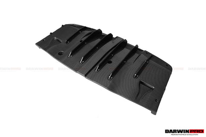 2015-2021 Mercedes Benz W205 C63/S AMG Sedan IMP Performance Carbon Fiber Rear Diffuser w/ Caps - DarwinPRO Aerodynamics