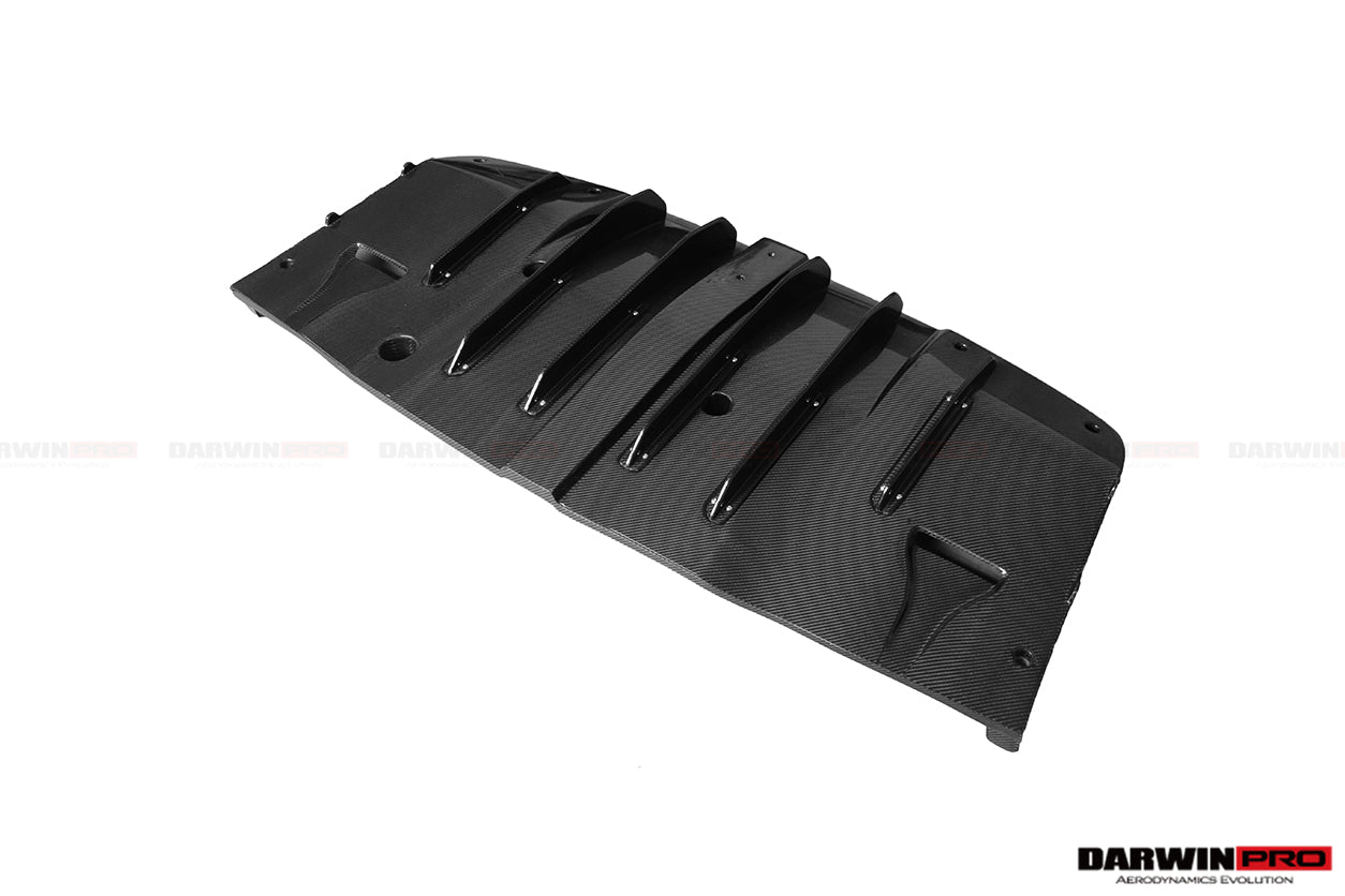 2015-2021 Mercedes Benz W205 C63/S AMG Sedan IMP Performance Carbon Fiber Rear Diffuser - DarwinPRO Aerodynamics