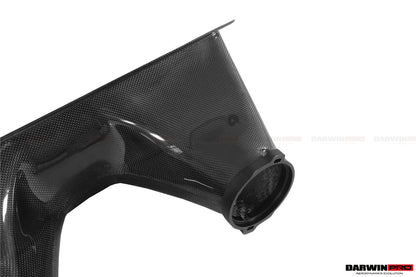 2010-2015 Ferrari 458 Coupe/Speciale Dry Carbon Fiber Airbox - DarwinPRO Aerodynamics