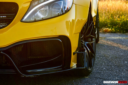 2015-2018 Mercedes Benz W205 C63/S AMG Sedan IMP Performance Partial Carbon Fiber Full Body Kit - DarwinPRO Aerodynamics