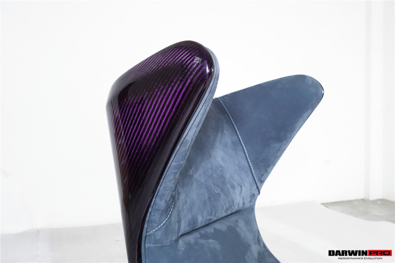 DARWINPRO CARBON FIBER SUEDE LOUNGE CHAIR - DarwinPRO Aerodynamics