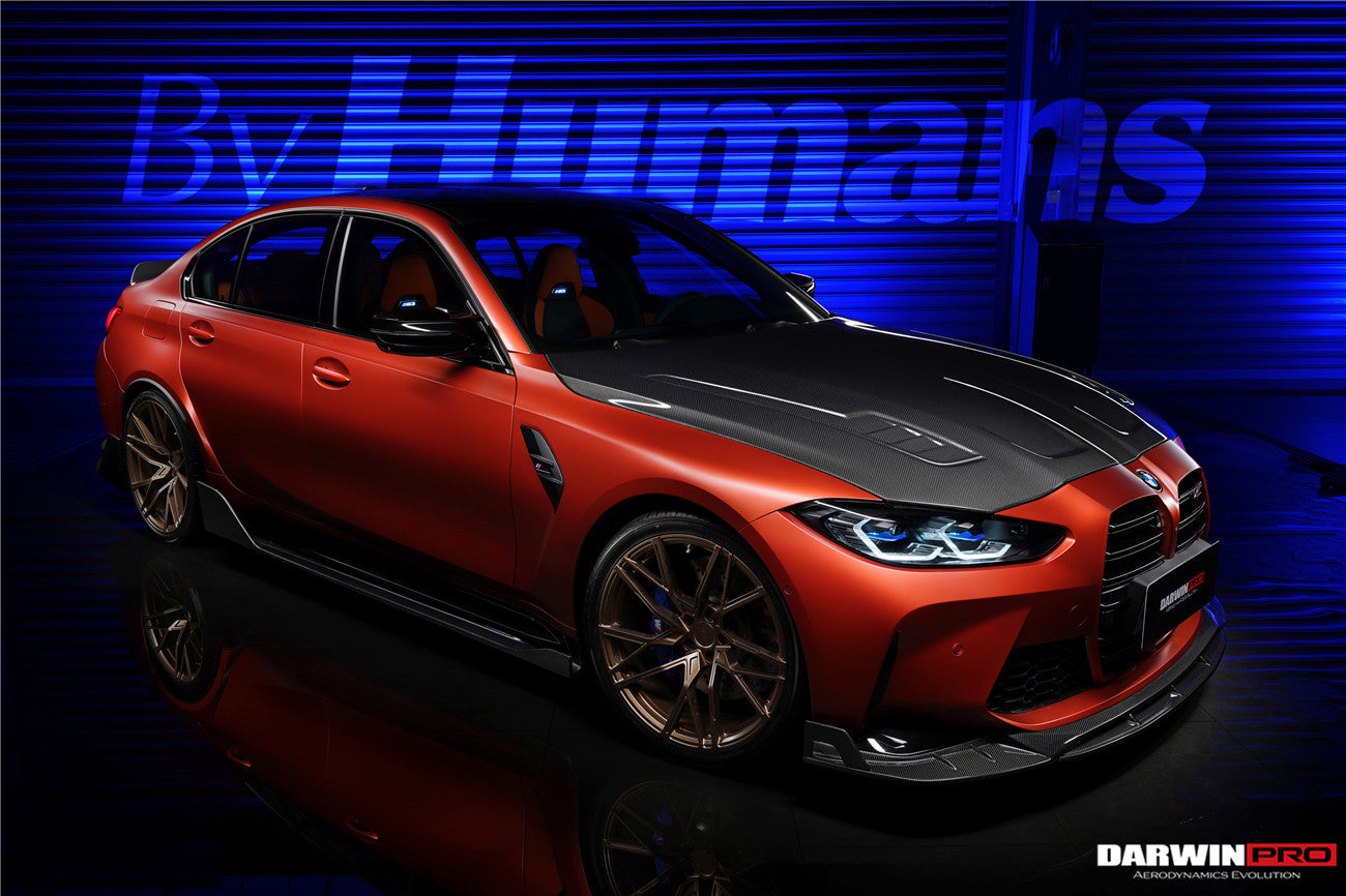 2021-UP BMW M3 G80 G81 M4 G82/G83 BKSSII Style Carbon Fiber Hood - DarwinPRO Aerodynamics