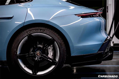 2019-2022 Porsche Taycan/4/4S/GTS/TURBO OD Style Rear Diffuser - Carbonado