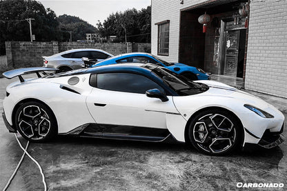 2020-UP Maserati MC20 SVD Style Dry Carbon Fiber GT Wing - Carbonado