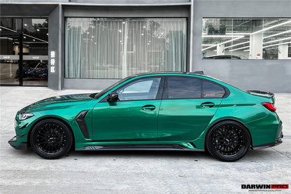 2021-UP BMW M3 G80 G81 BKSSII Style Front Bumper and Front Fender and Side Skirts - DarwinPRO Aerodynamics