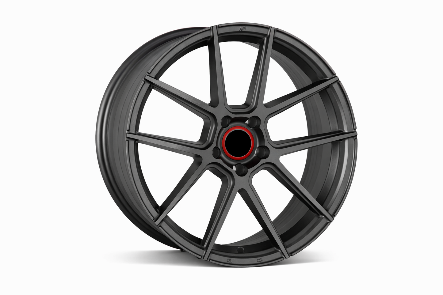 E026 Satin Gunmetal 19x8.5 ET33 5.120 - Square Set (4 Wheels)