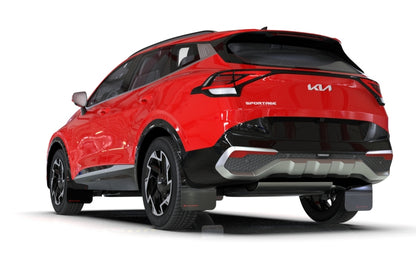 Rally Armor 23-26 Kia Sportage Black UR Mud Flap w/ Dark Grey Logo
