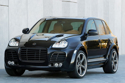 2002-2007 Porsche Cayenne 955 TA Style Auto Full Wide Body Kit - Carbonado