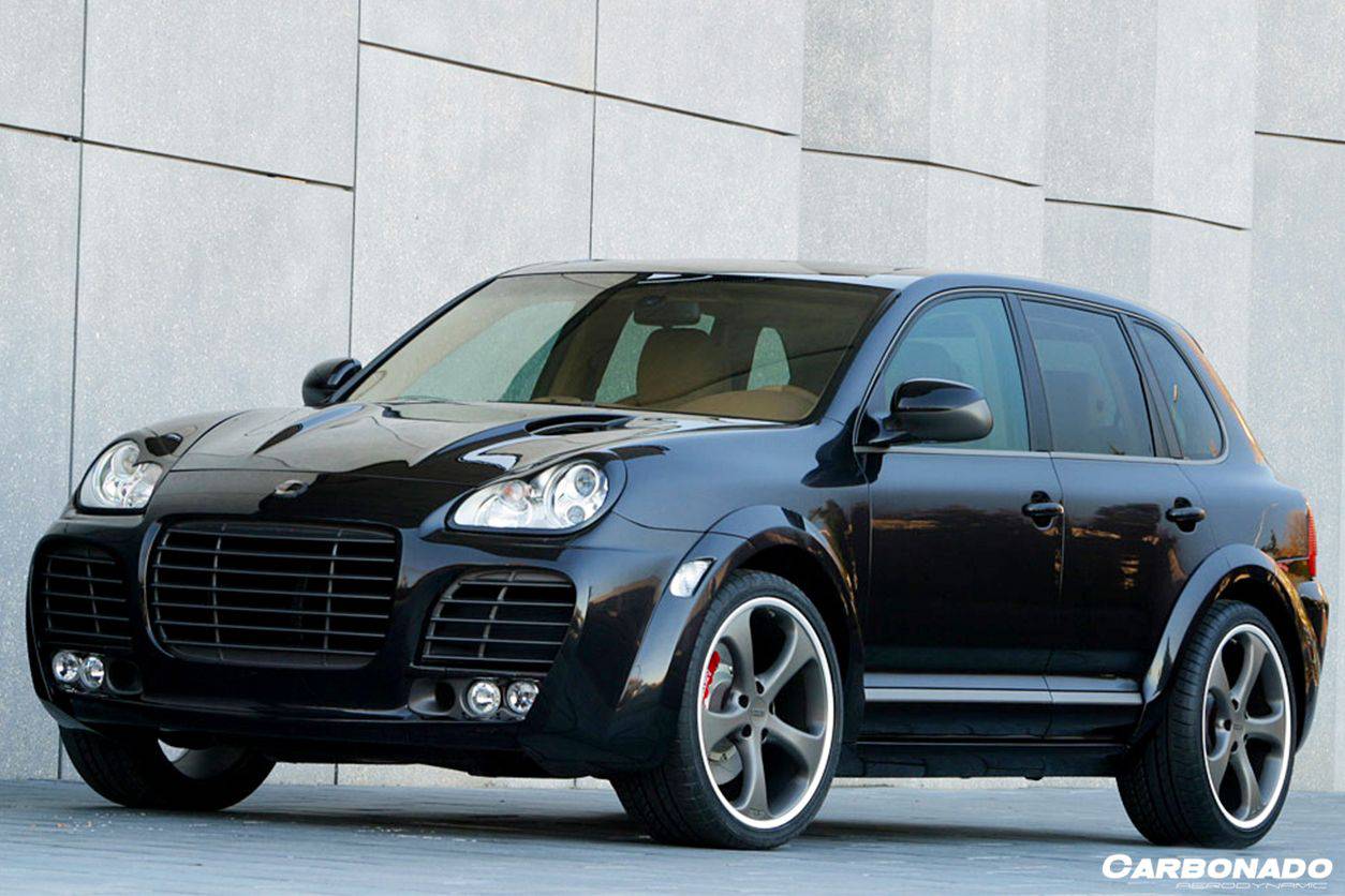 2002-2007 Porsche Cayenne 955 TA Style Auto Full Wide Body Kit - Carbonado Aero