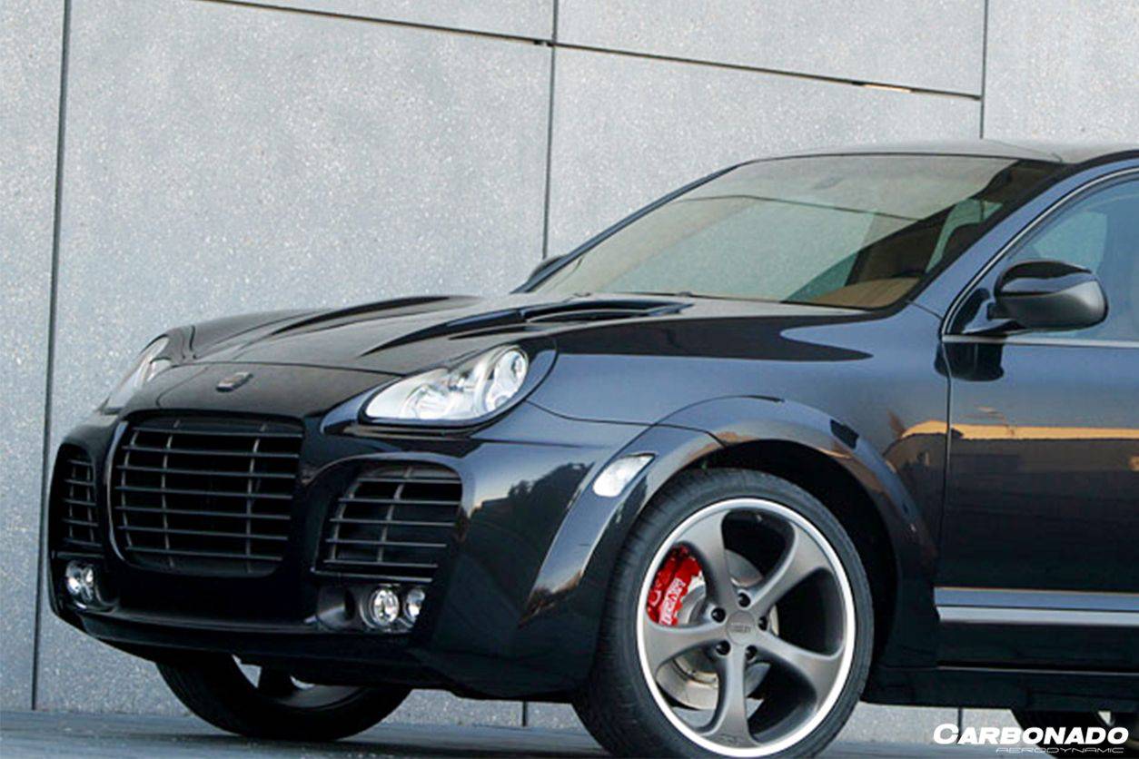 2002-2007 Porsche Cayenne 955 TA Style Auto Full Wide Body Kit - Carbonado Aero