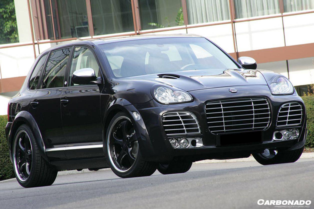 2002-2007 Porsche Cayenne 955 TA Style Auto Full Wide Body Kit - Carbonado Aero