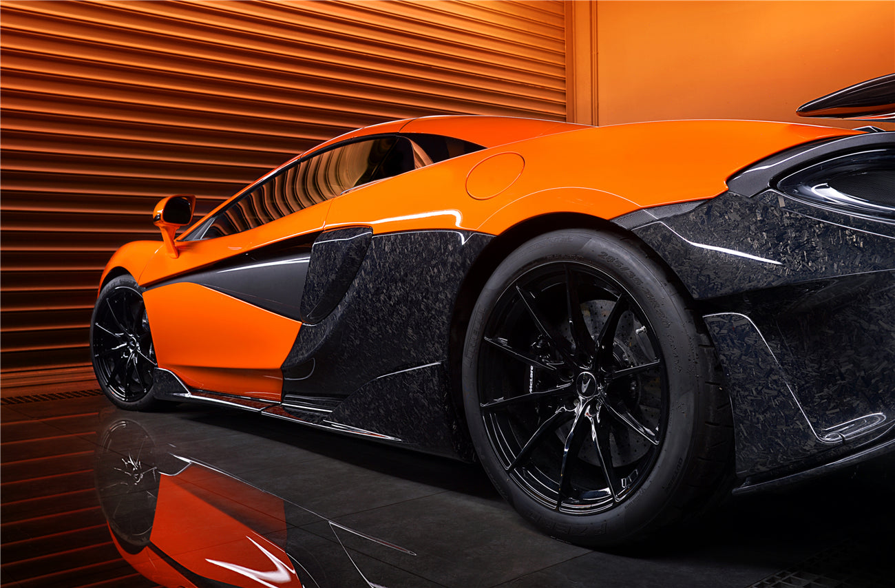 2015-2021 McLaren 600lt 540C 570S Cabon Fiber Side Skirts Under Board - DarwinPRO Aerodynamics