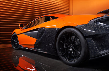 2018-2021 McLaren 600lt Cabon Fiber Quarter Panel Rear Side Skirts - DarwinPRO Aerodynamics