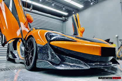 2018-2021 McLaren 600lt Carbon Fiber Front Bumper Lip - DarwinPRO Aerodynamics