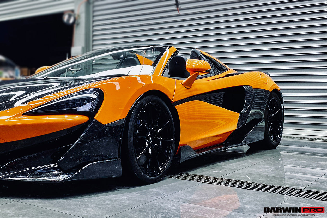 2015-2021 McLaren 600lt 540C 570S Cabon Fiber Side Skirts Under Board - DarwinPRO Aerodynamics