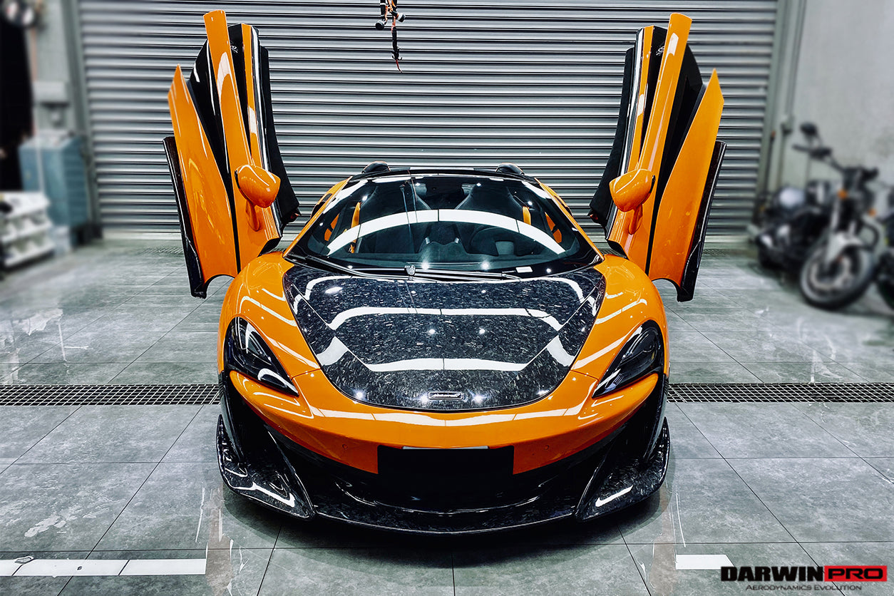 2018-2021 McLaren 600lt / 2015-2021 540c/570s/570gt Carbon Fiber Hood - DarwinPRO Aerodynamics