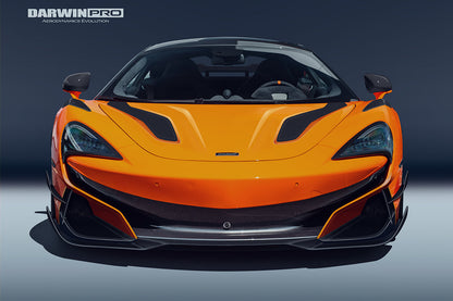 2018-2021 McLaren 600lt 2015-2021 540c/570s/570gt BKSS Style Carbon Fiber Hood - DarwinPRO Aerodynamics