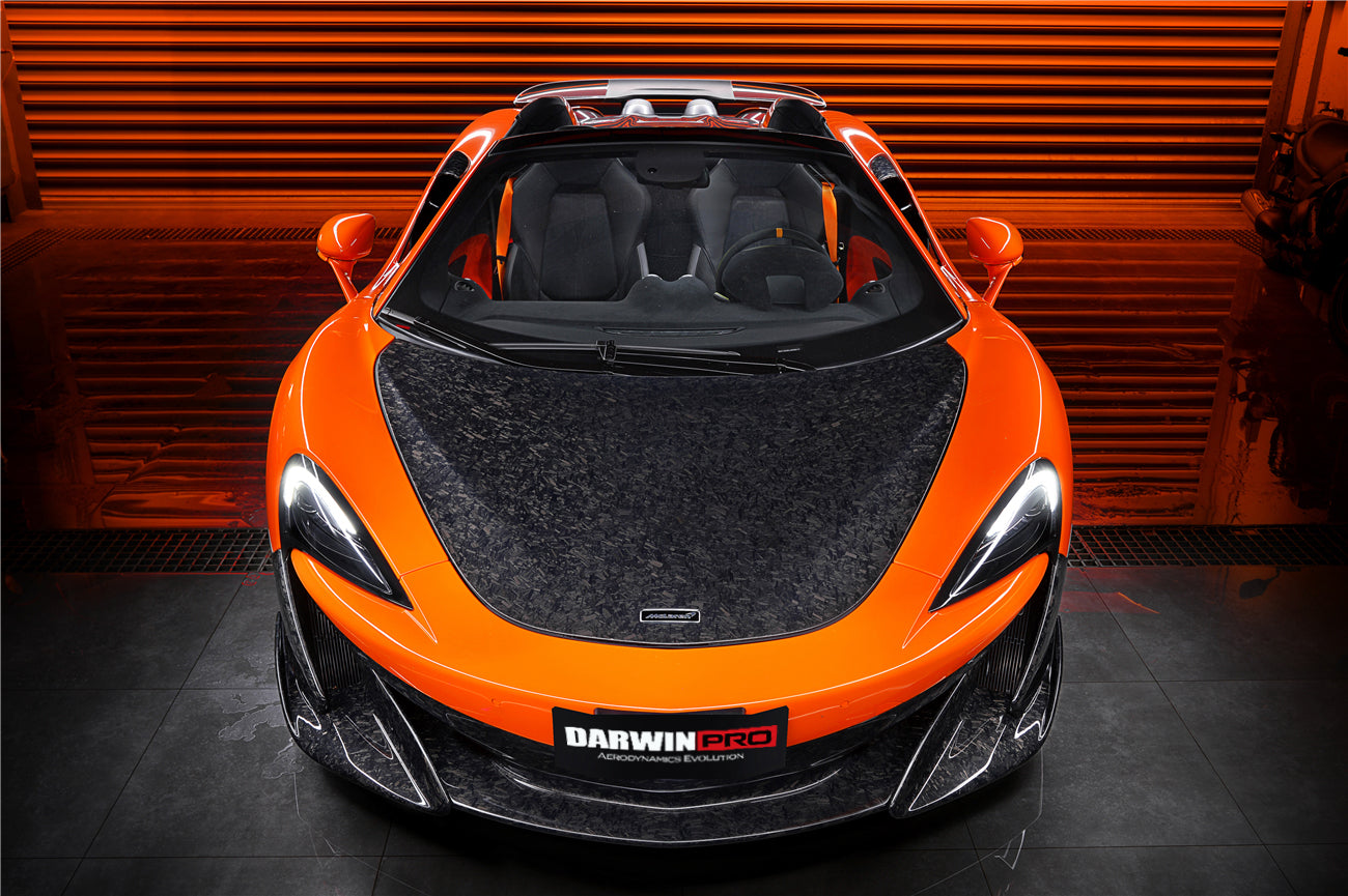 2018-2021 McLaren 600lt / 2015-2021 540c/570s/570gt Carbon Fiber Hood - DarwinPRO Aerodynamics