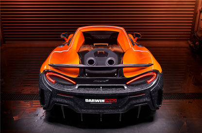 2018-2021 McLaren 600lt Carbon Fiber Rear Bumper - DarwinPRO Aerodynamics