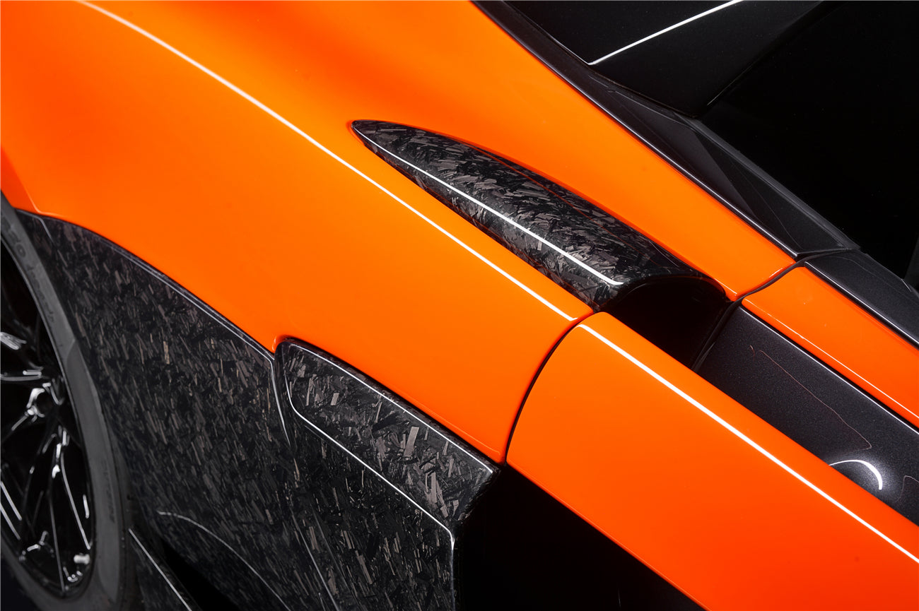 2018-2021 McLaren 600lt Carbon Fiber Air Intake Fins - DarwinPRO Aerodynamics